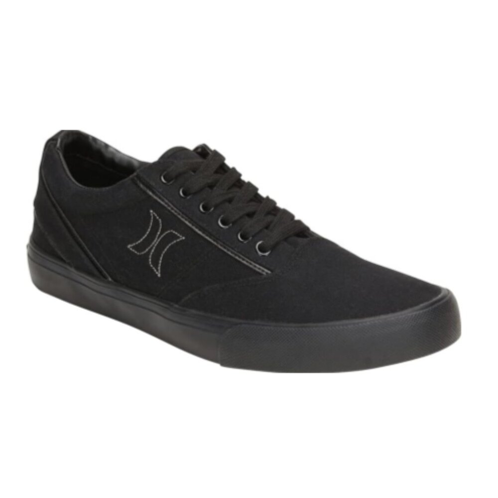 Hurley Men's Arlo Lace Canvas Fashion Lifestyle Sneakers Black 8